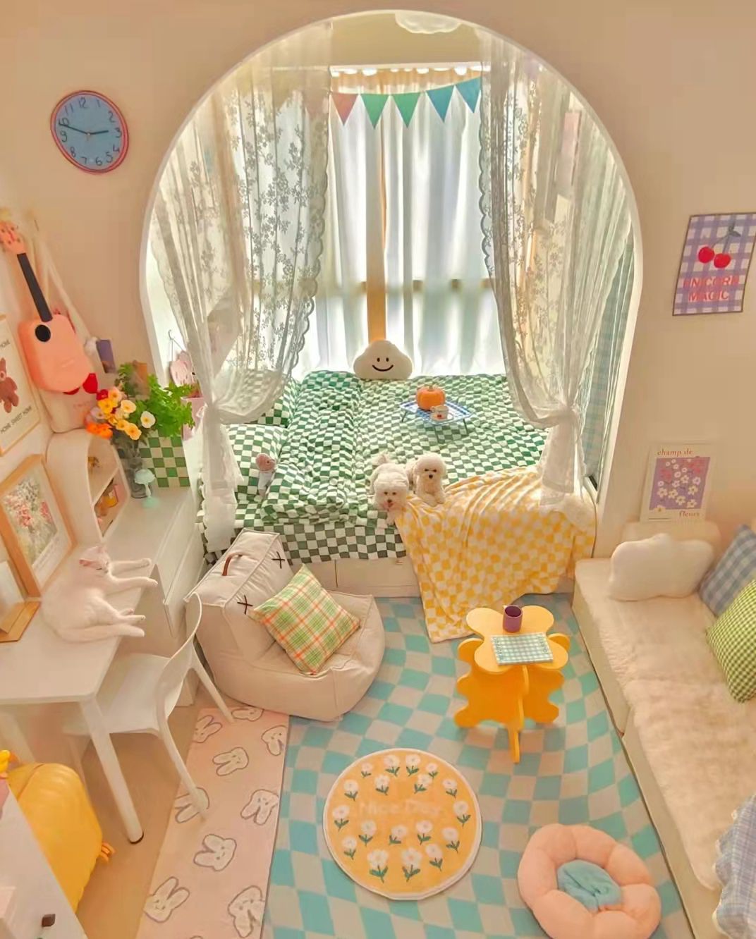 低成本租房改造，温馨舒适，房东直呼好看：退房可以，东西别带走