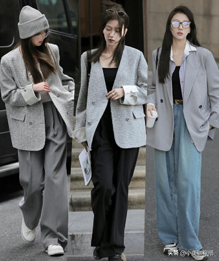 高级感黑白灰穿搭低调又迷人,不只有黑白灰的高级感穿搭