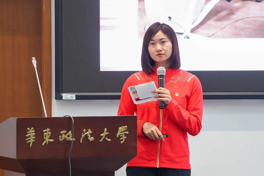 青春“骑”迹一往无前奥运冠军携手上海体育宣讲团走进华政