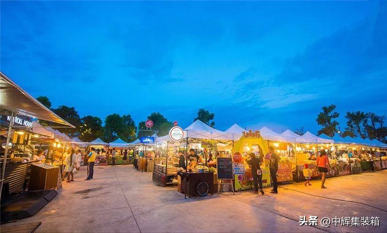 集装箱地摊集市,集装箱市集深圳