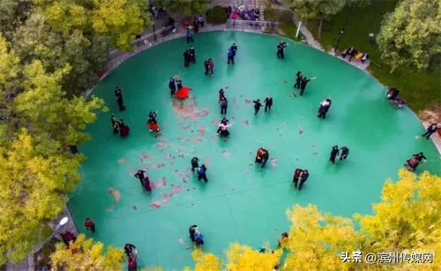 体育公园全貌,滨州打造全国体育公园