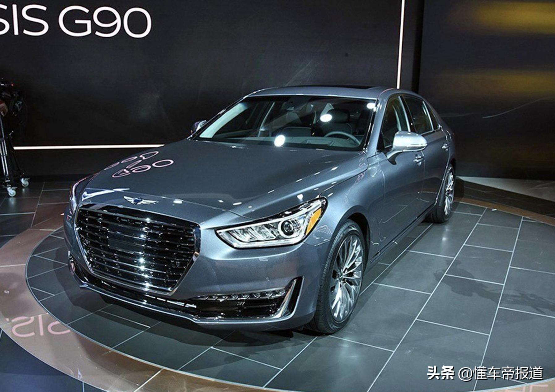 捷尼赛思g90奔驰e,新款捷尼赛思g90实车曝光