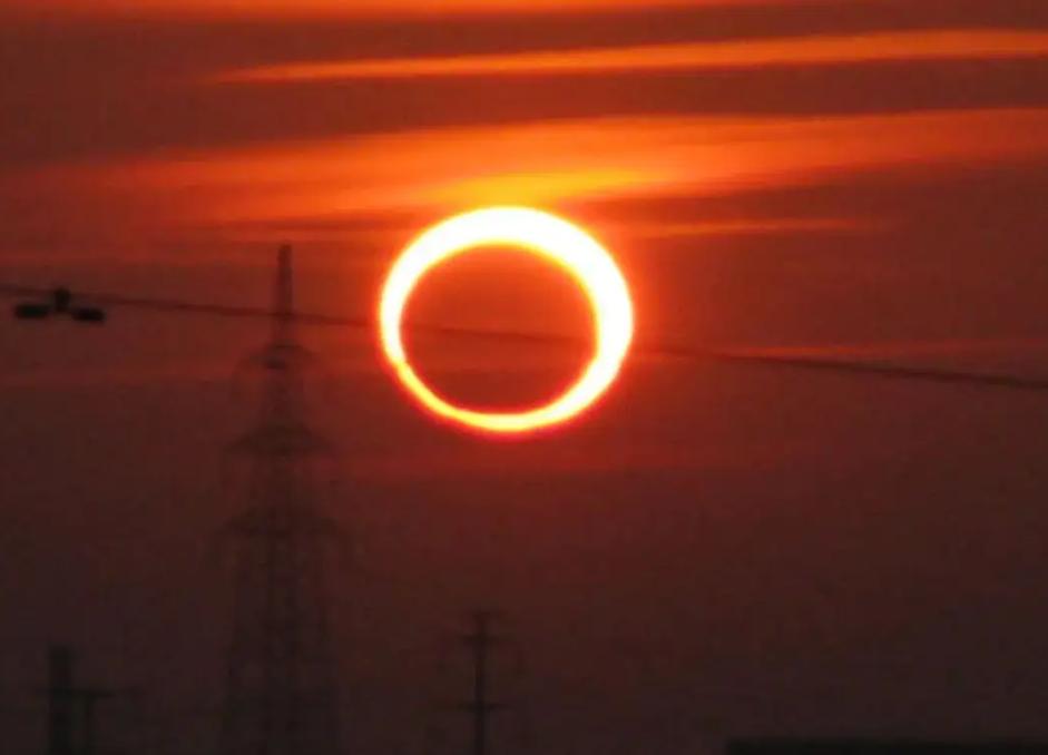 2022年日偏食时间,2025年日偏食在哪里出现