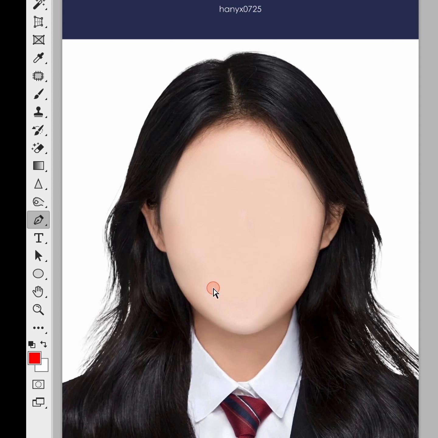 证件照系列课程之如何给人物抠图换脸详解，你学会了吗？#p图
