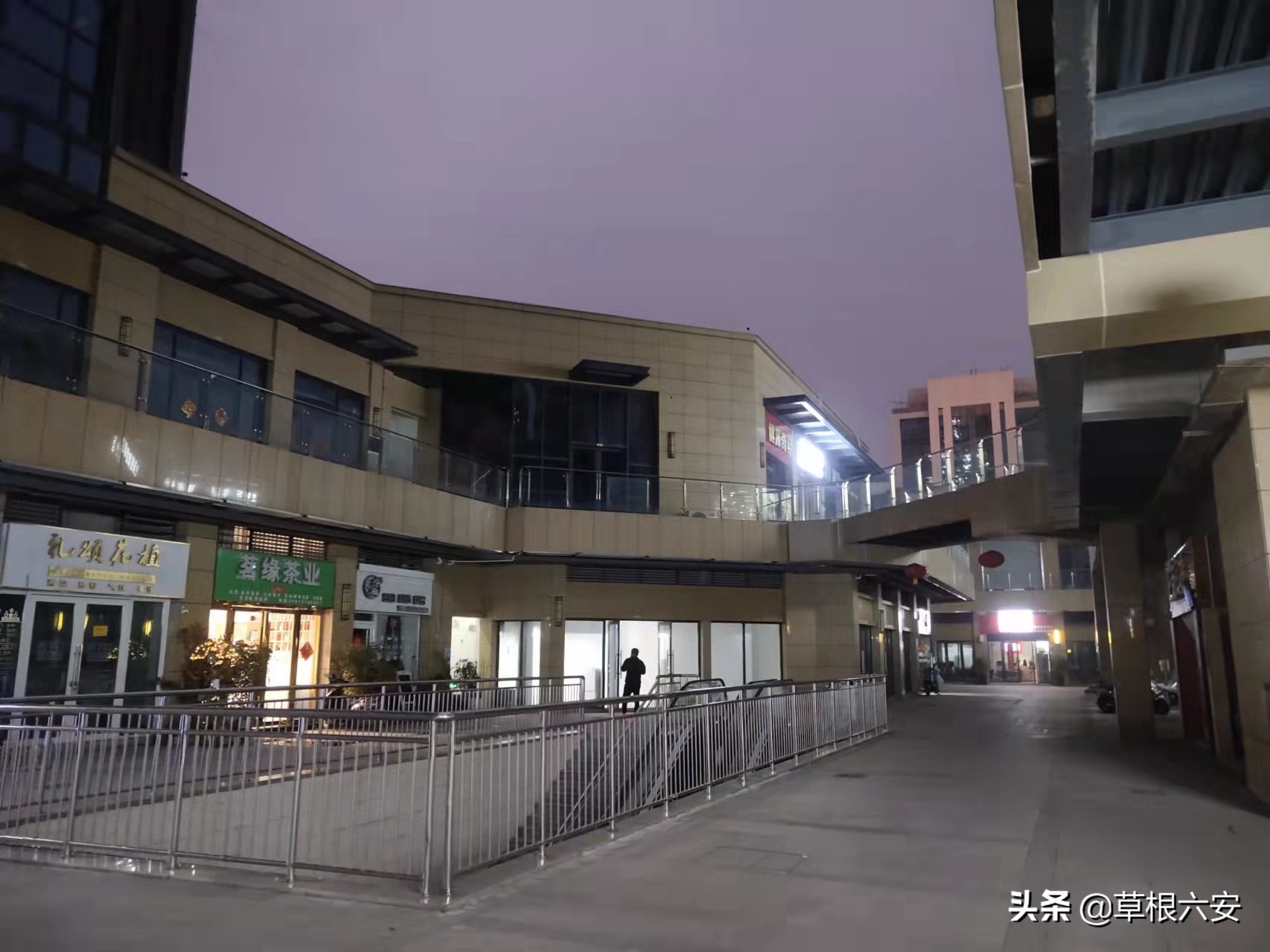 人气低迷的商铺,六安商业城现状