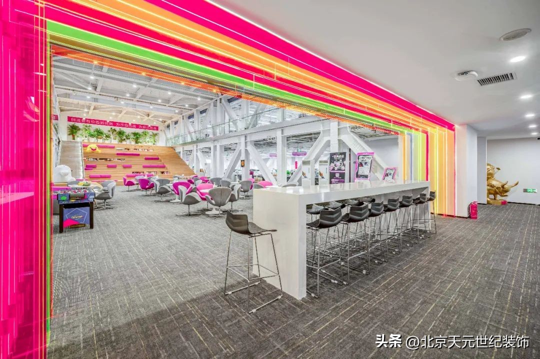 专业的工作室装修设计案例,高档教育公司装修设计案例