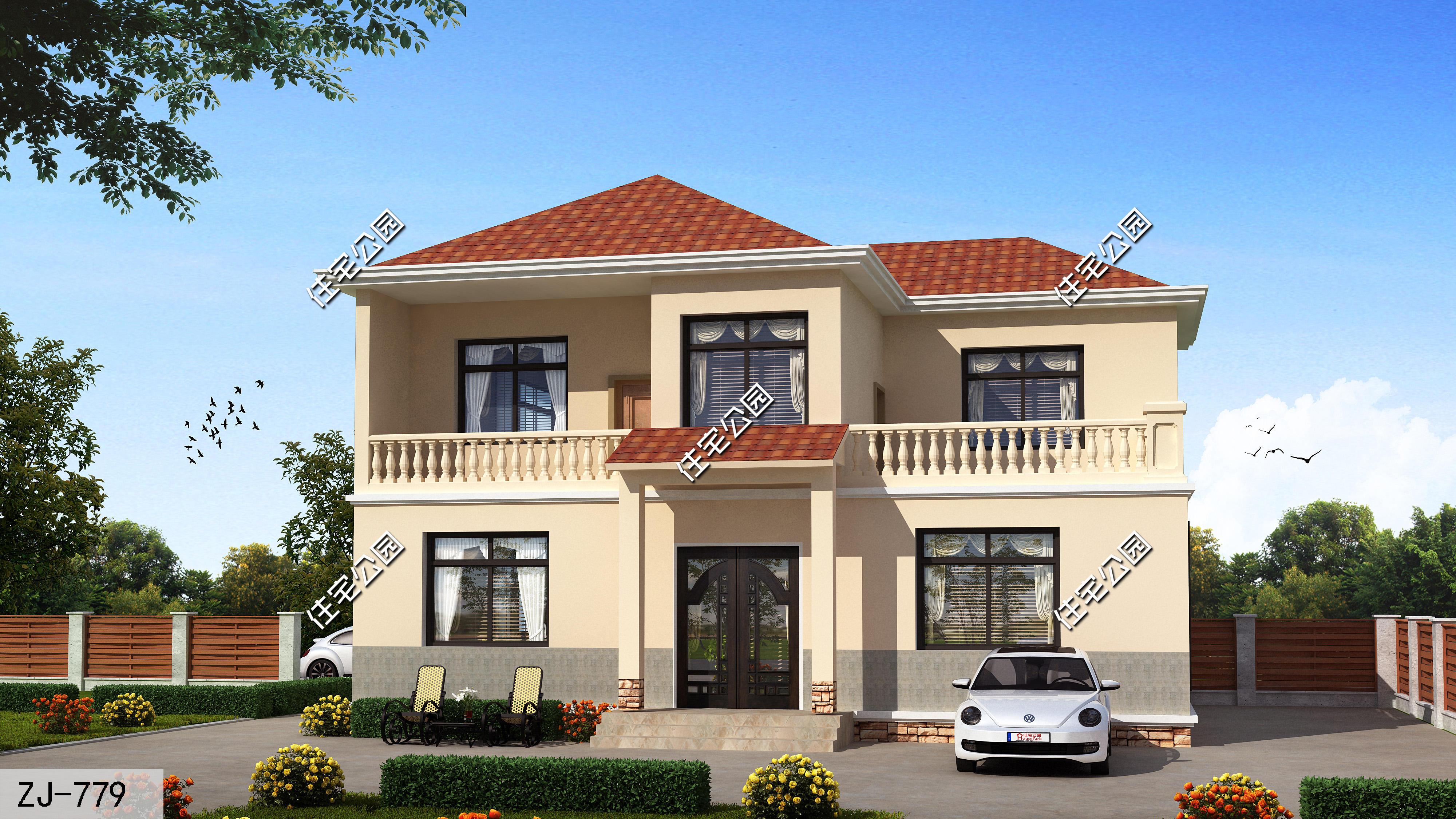 最实用农村二层自建房设计400平米,最实用农村二层自建房设计