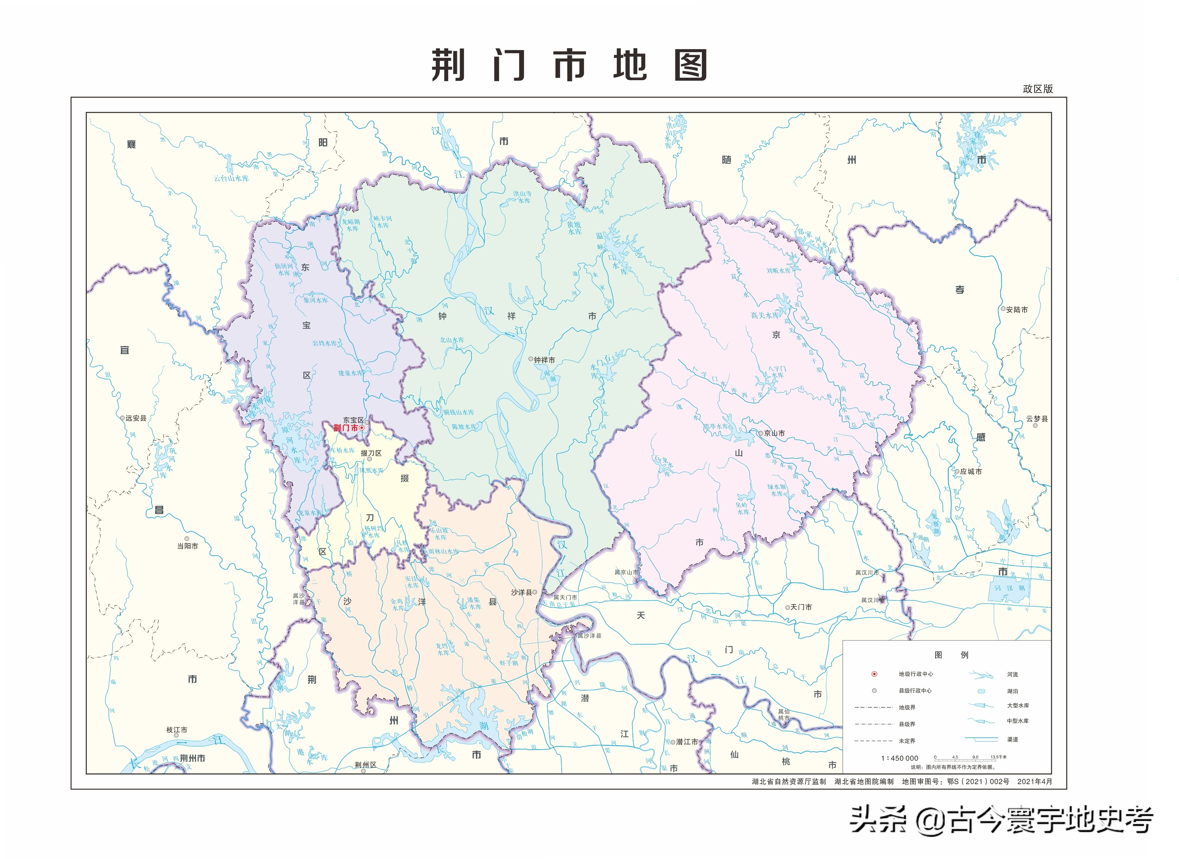 湖北省各市州县地图,湖北省各地级市地图