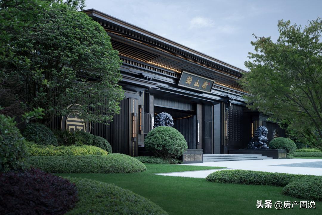 高档小区大门入口图片欣赏,高档小区大门入口门楼图