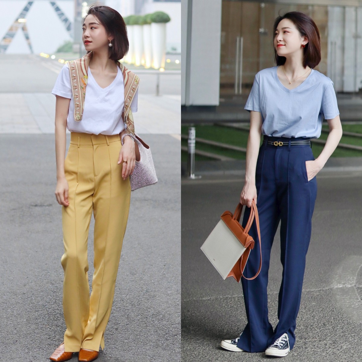 好看的裤子潮流推荐显高,今年流行什么裤子显高又有气质