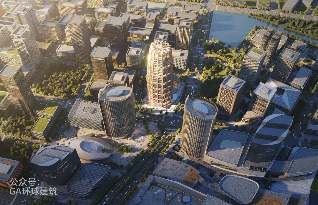 som设计的高楼,som概念建筑