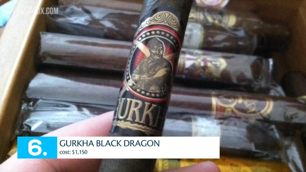 世界上最贵的雪茄多少元1只,中国最贵的雪茄是十几块一根