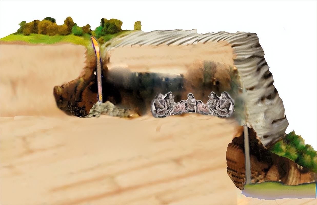 河南周口市山顶洞人遗址,中国最原始的山顶洞人