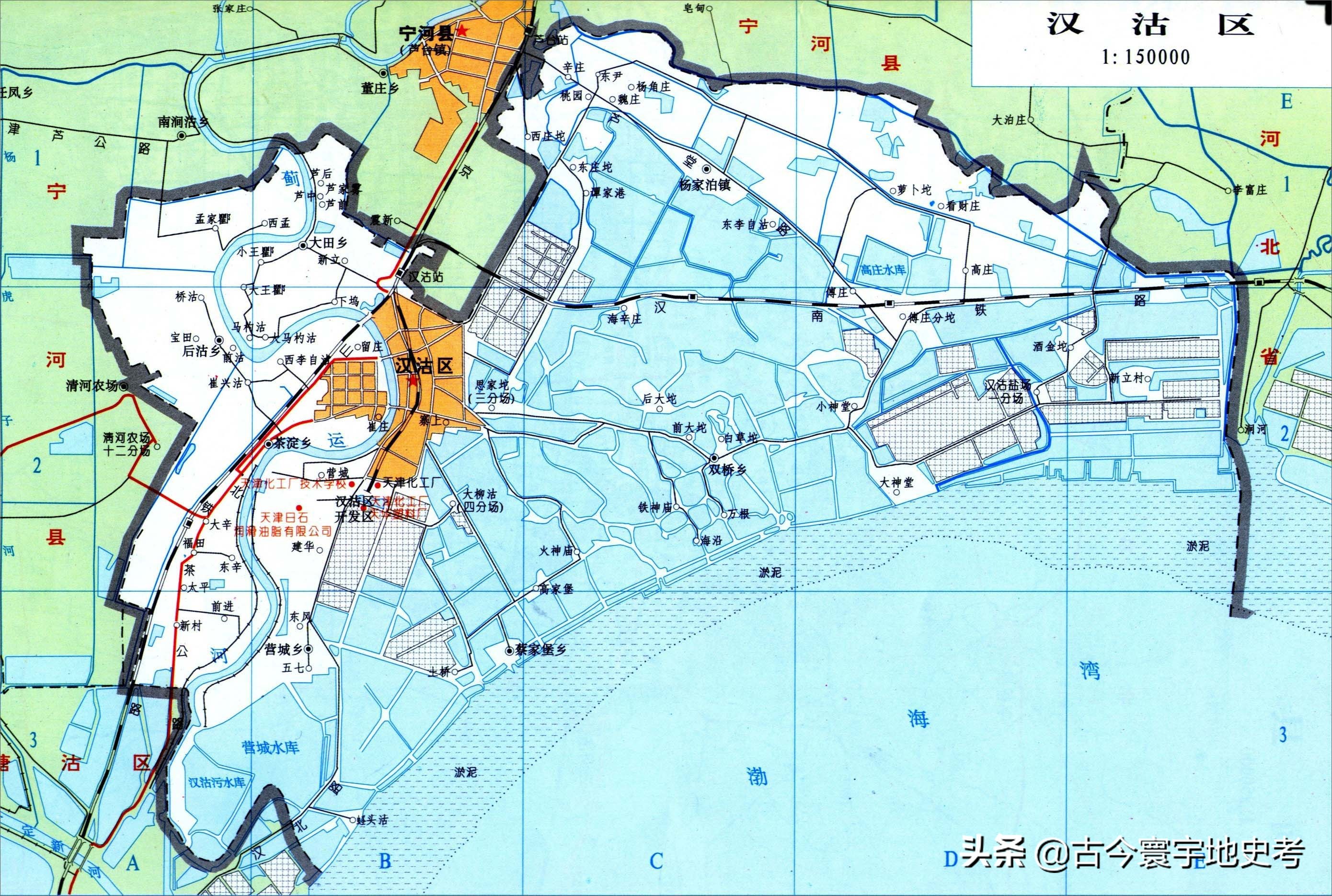 天津市各区行政区划图高清,天津市河东区行政区划图