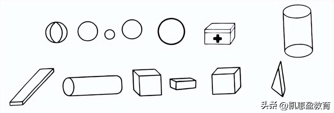 一年级数学圆柱图形认识,认识图形一年级讲解
