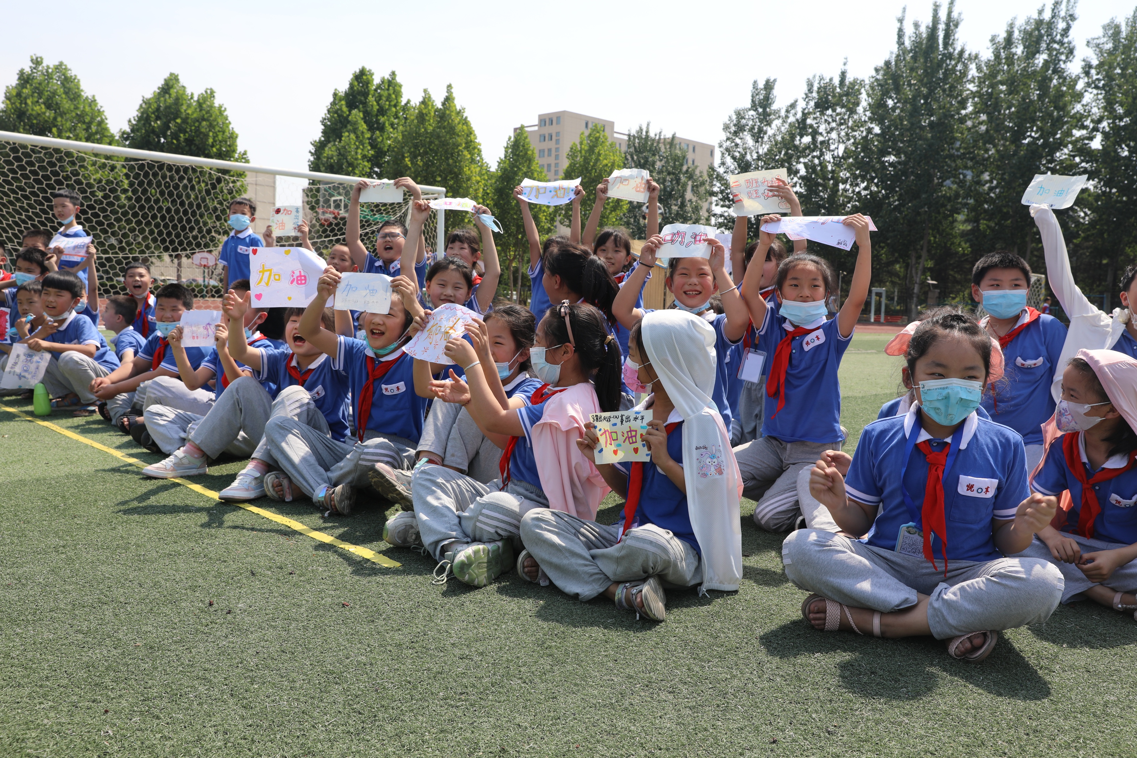 校园杯足球联赛开幕,足球联赛暨校园足球