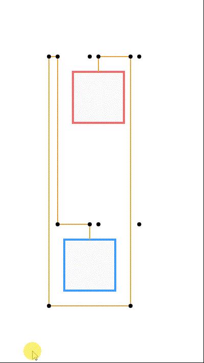 关联线探究，如何连接流程图的两个节点