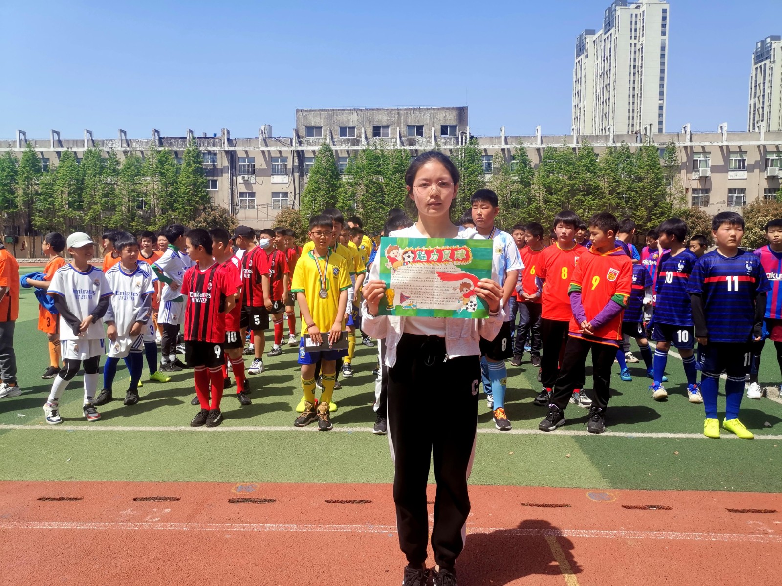 江苏省泗洪县人民路小学足球比赛,绿茵逐梦小学生校园足球联赛