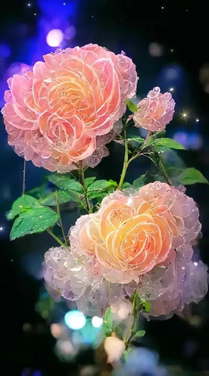 特别漂亮的水晶花,别具一格的水晶花图片