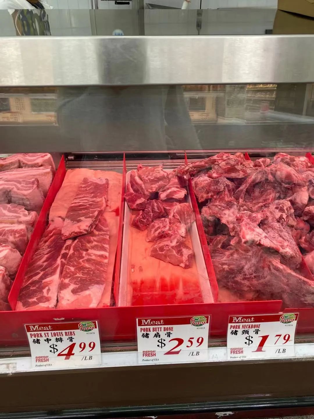 美国的中国超市物价,国外超市真实物价