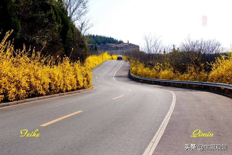 北京近郊春景,济南近郊春景