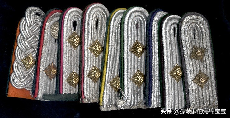 二战德国将军军衔图案,二战德国突击队队长军衔