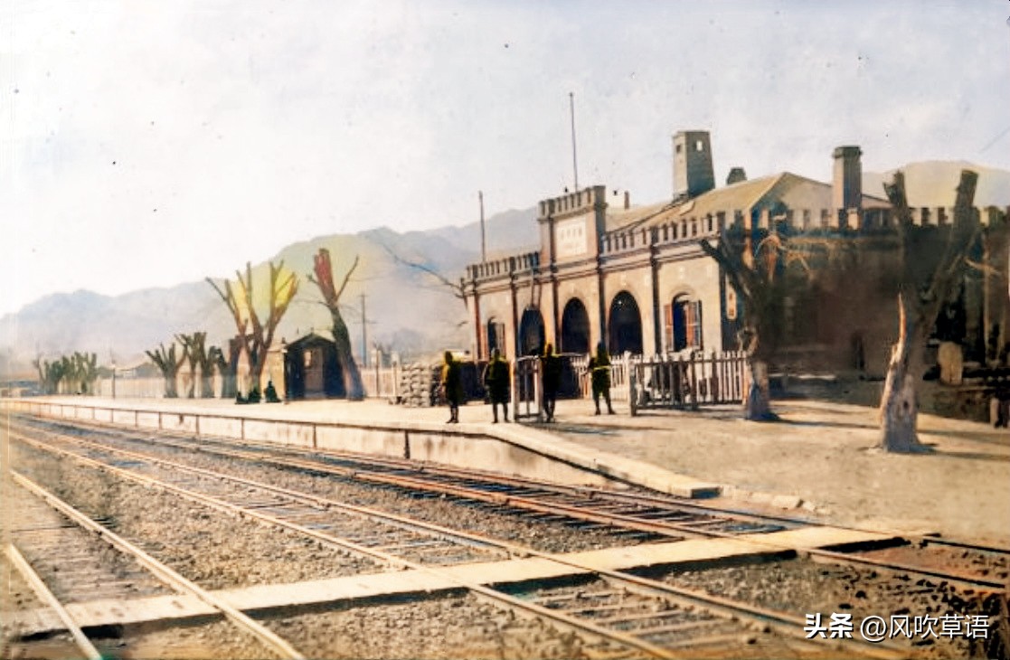 八路军攻克河北新城县的老照片,怀来县抗日八路军照片