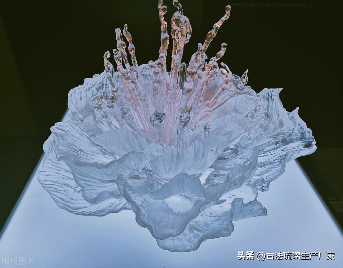 琉璃佛像摆件工艺品,琉璃工艺品摆件树叶造型