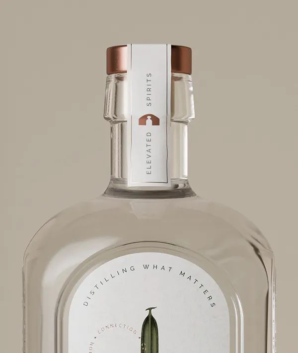 简约化酒包装设计图片,这些酒包装设计太上头了