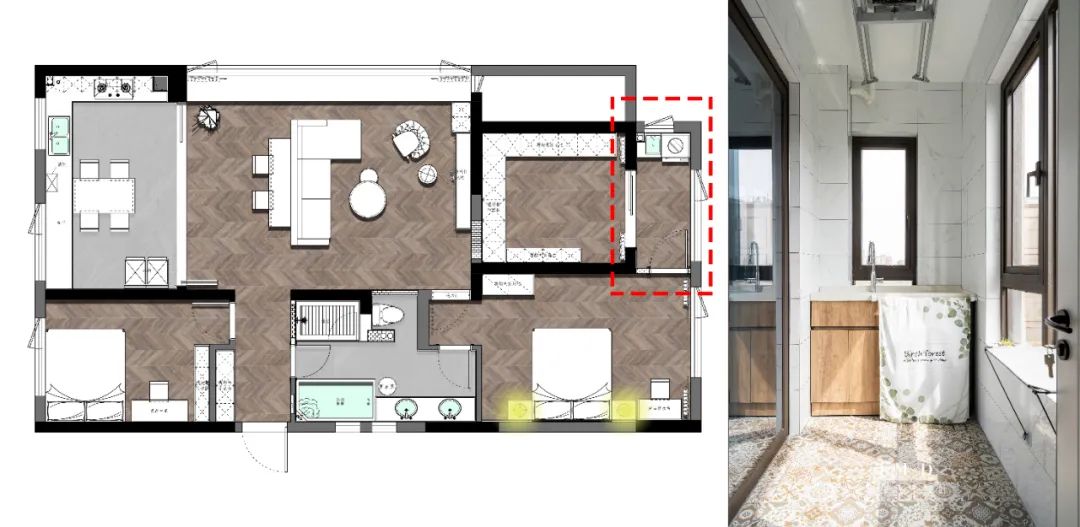 家务间收纳,家务收纳小空间