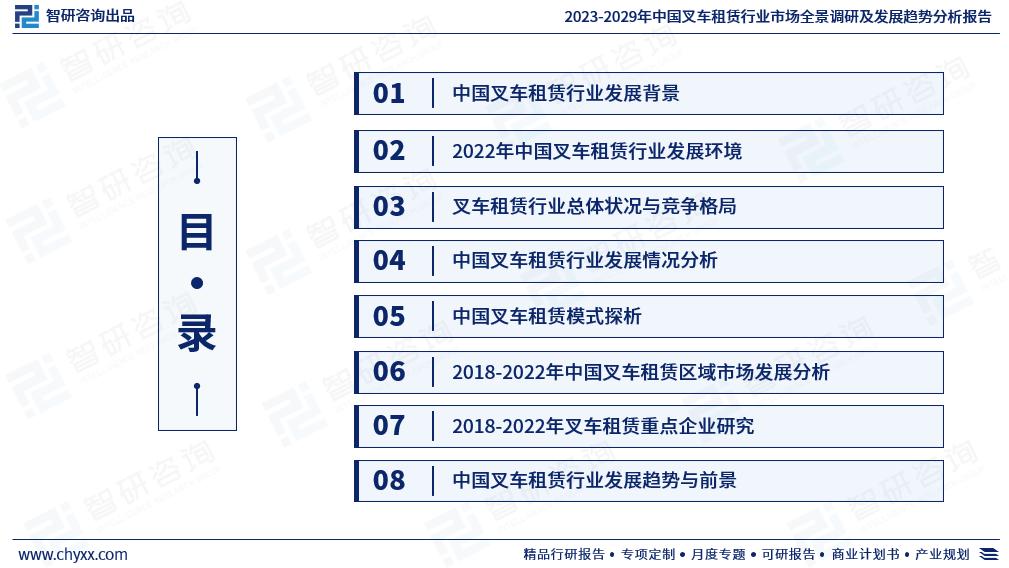 叉车租赁市场风险分析,2022年叉车行业市场前景