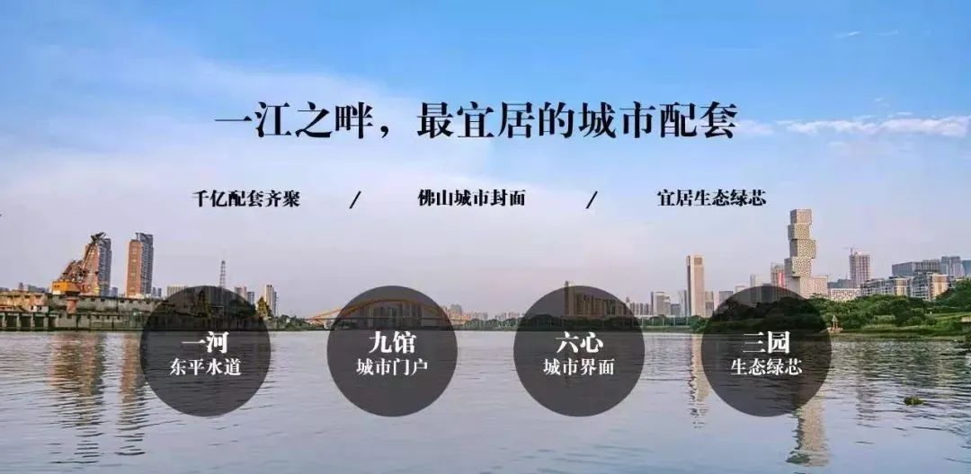 顺德三龙湾保利江景大盘有内部特价97~131㎡三四房一线东平河景