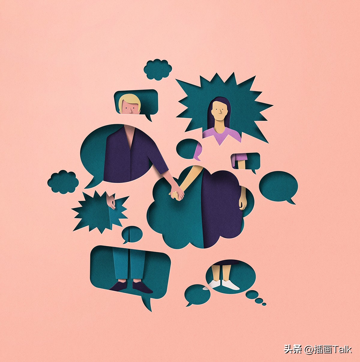 意大利插画师插画作品,意大利插画师插画作品春天