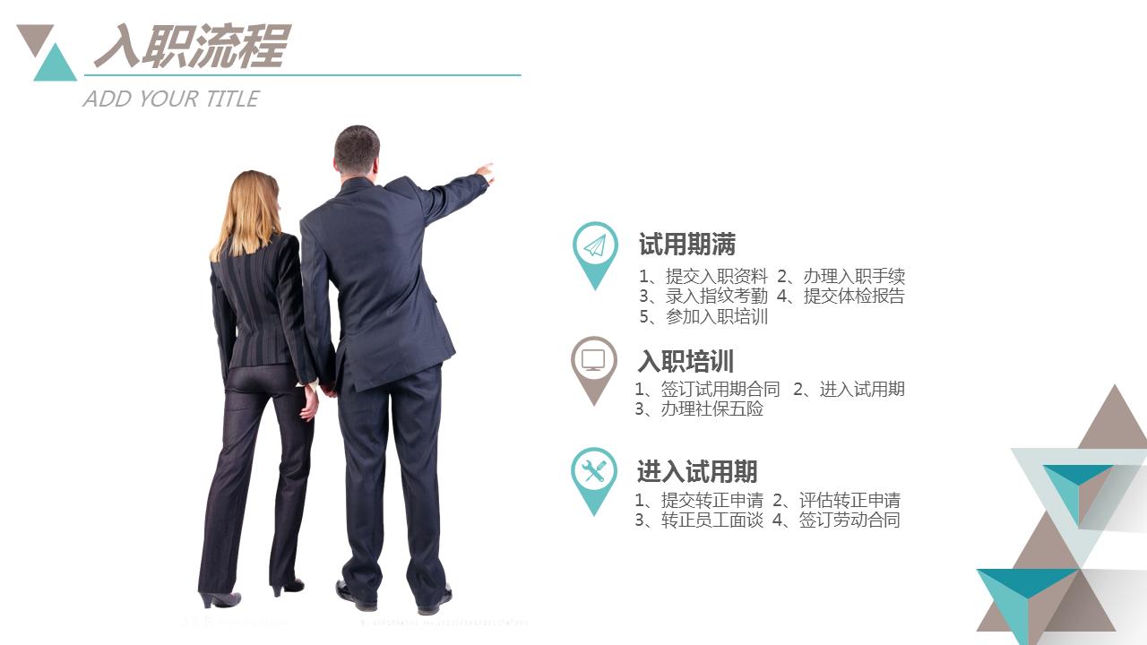 企业新员工入职培训ppt模板,企业员工入职前培训ppt模板