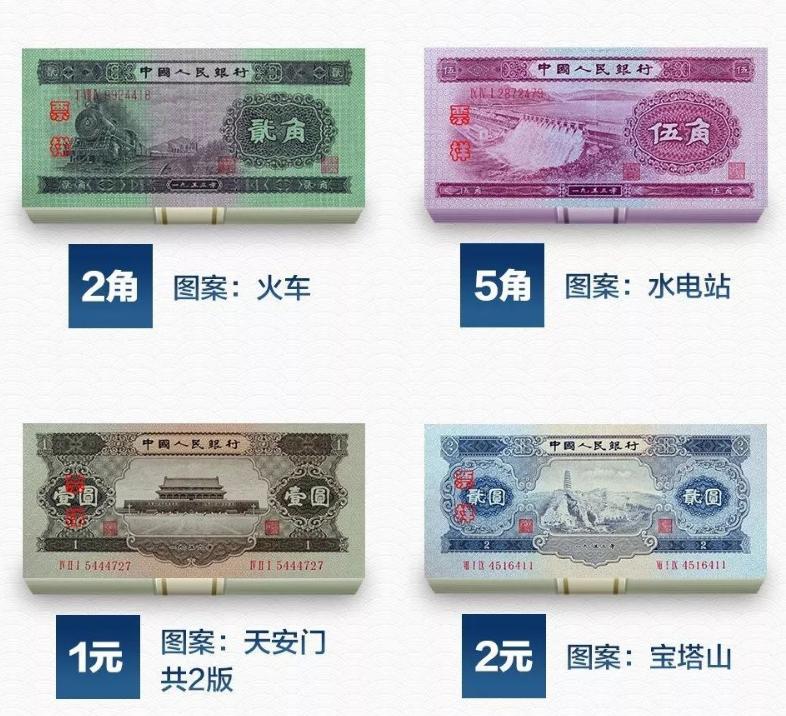 中国很少见的现代纸钞,中国纸钞大全