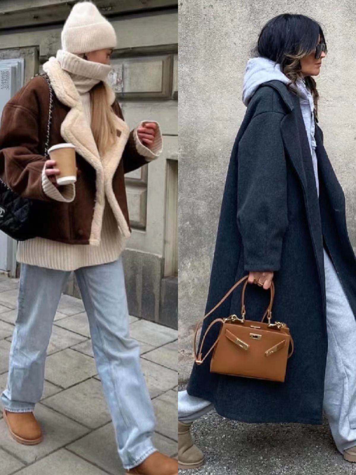 冬季最火过膝靴的选择及搭配,适合小个子穿的棉靴