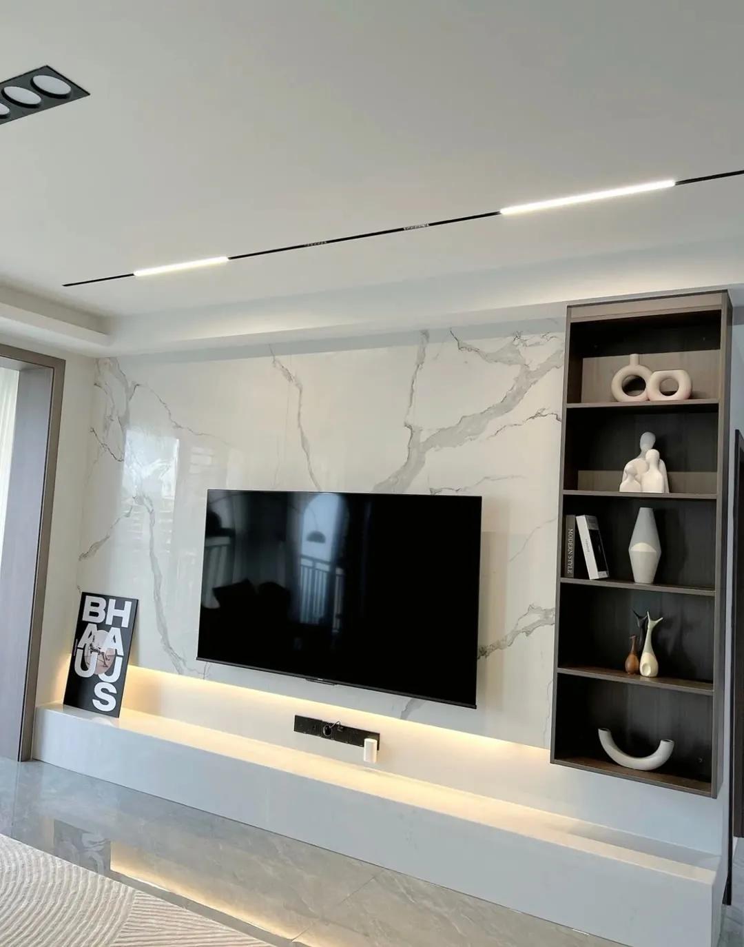 中式电视背景墙图,30款电视背景墙