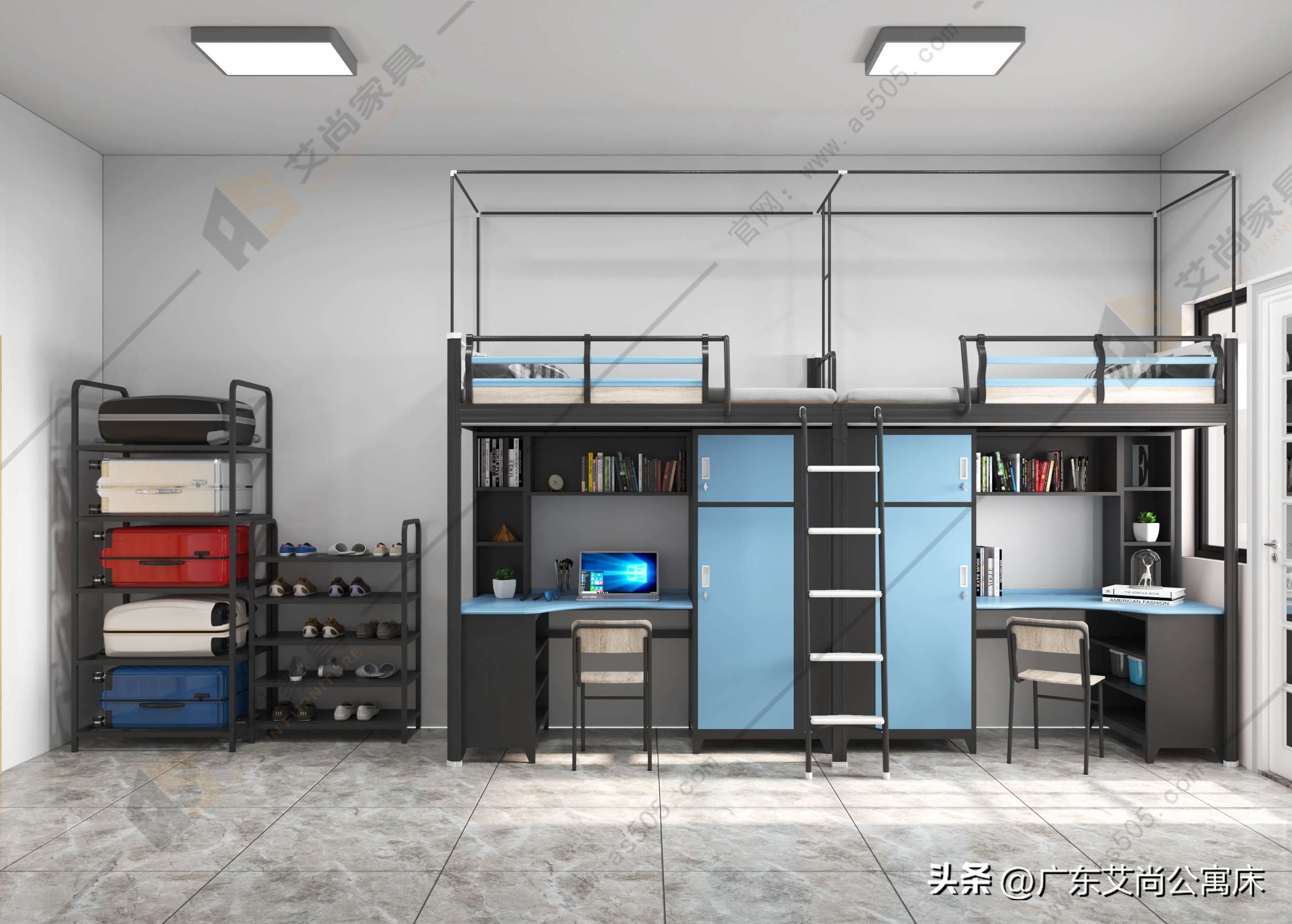 学生宿舍铁床的尺寸大概多少,学生宿舍上下铺床尺寸是多大的