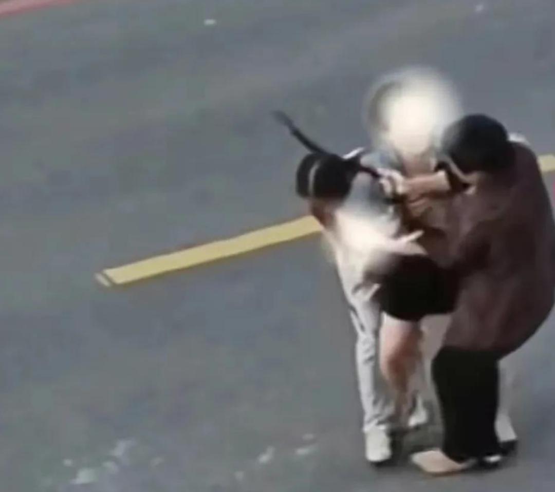 婆媳打架儿子拉架原视频,婆媳在街上打架孙女劝架被打