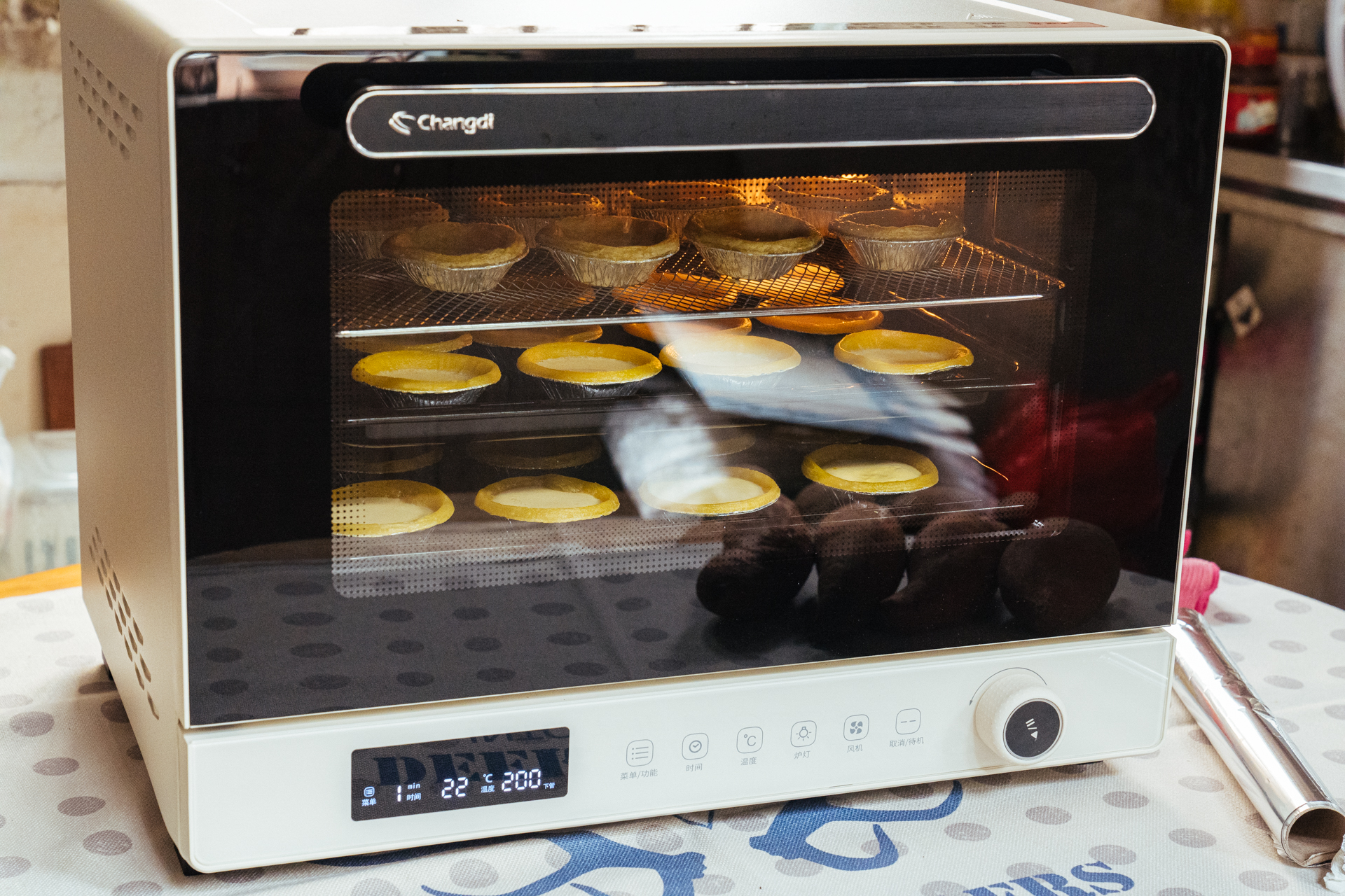 长帝大白鲸烤箱如何拆解,长帝大白鲸烤箱热风功能