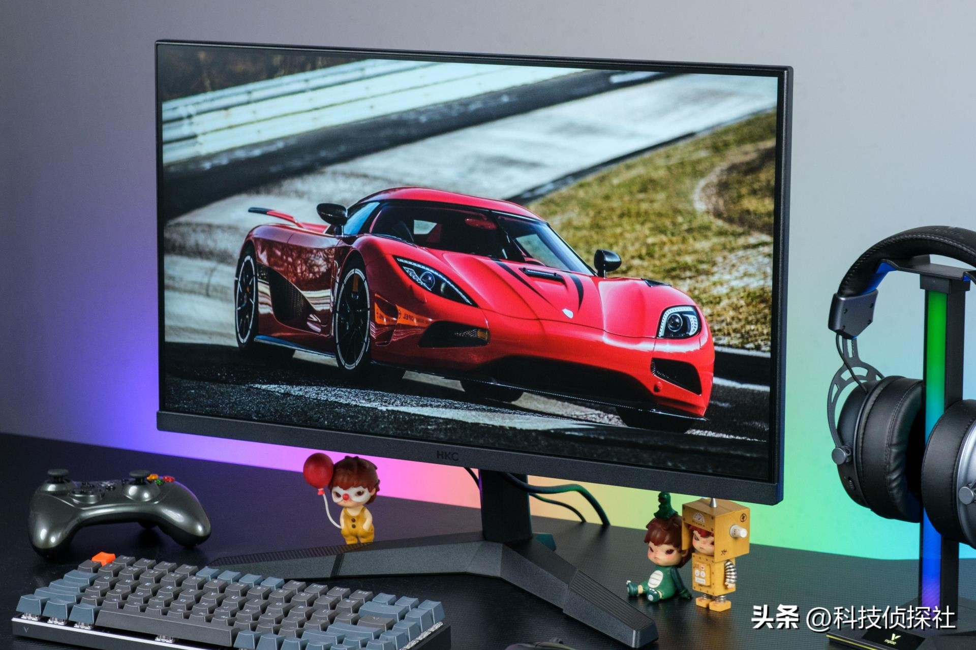 hkc千元电竞屏,hkc电竞带鱼屏