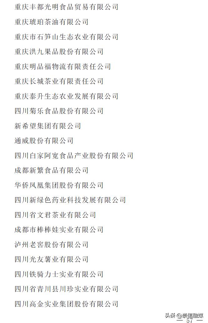 2023年农业产业化龙头企业名单,农业产业化国家重点龙头企业