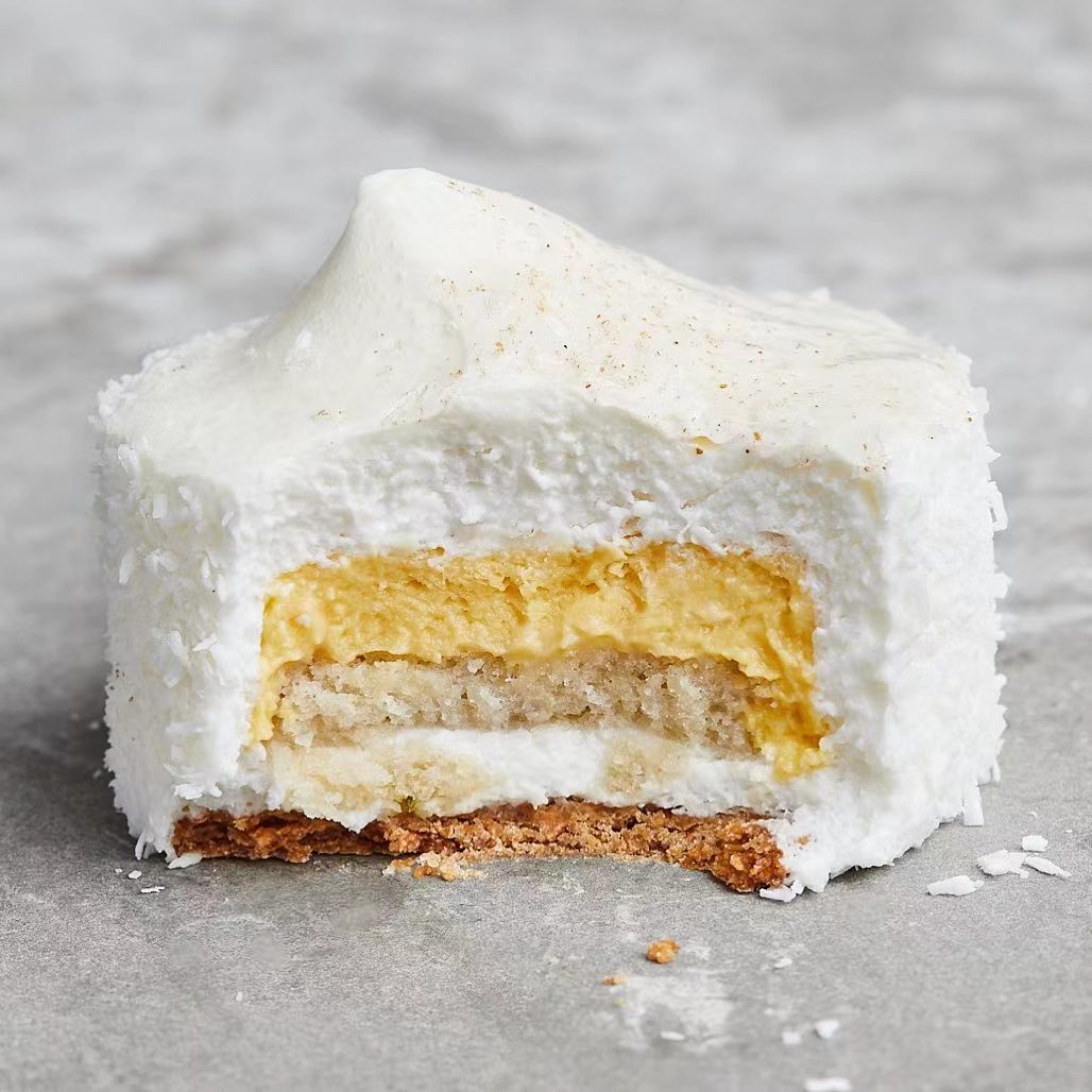 蛋糕切面,蛋糕两层夹心切面图片