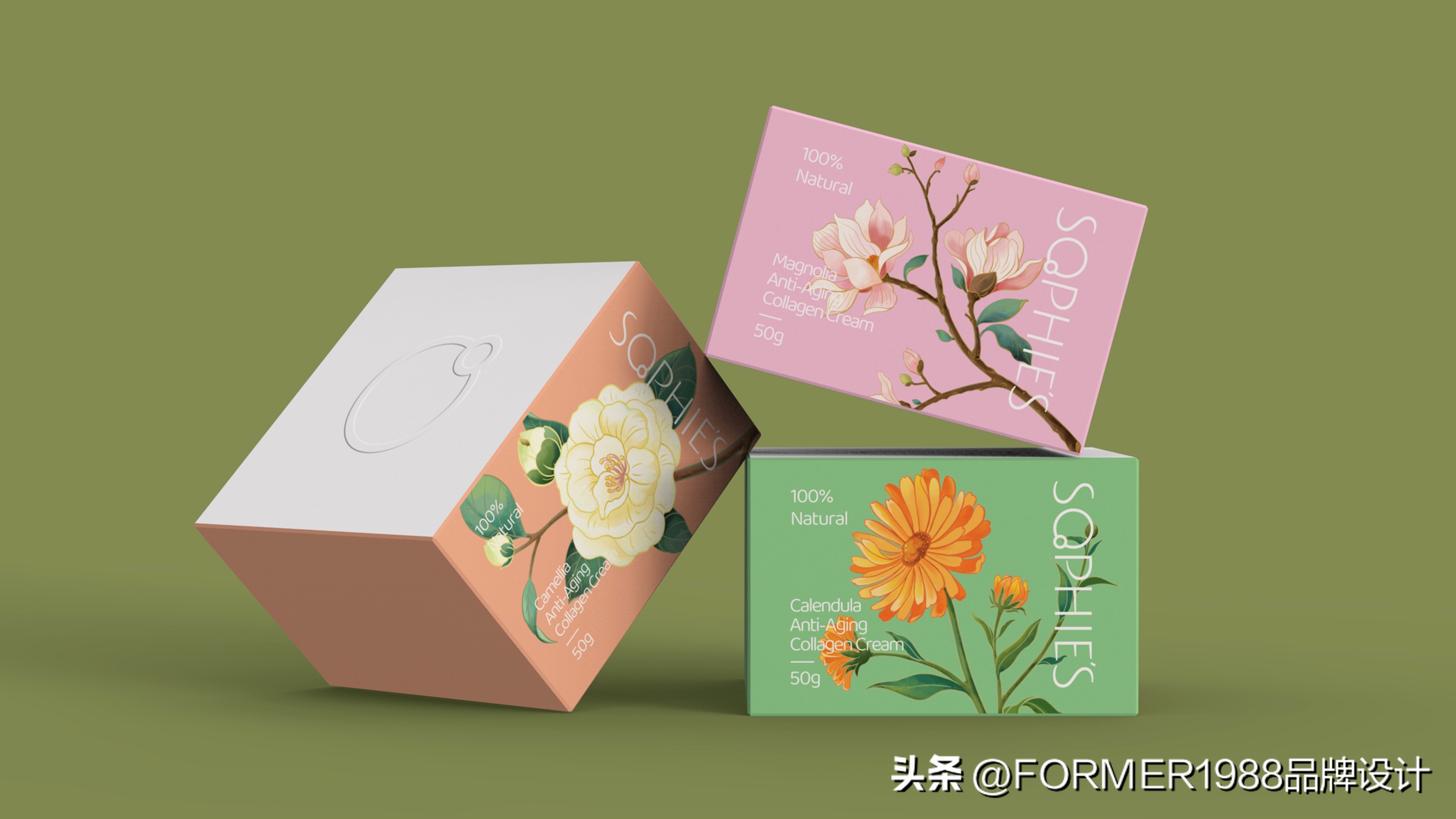 插画化妆品包装,插画化妆品包装设计