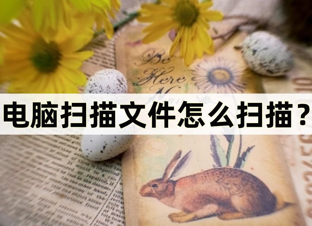 电脑扫描文件怎么扫描,什么扫描软件可以扫描成电子版