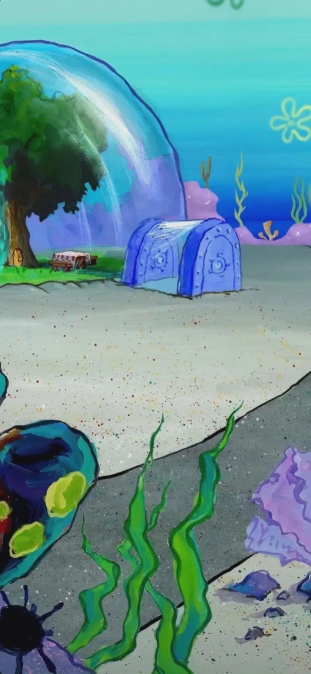 海绵宝宝ipad壁纸横屏,海绵宝宝派大星壁纸油画版