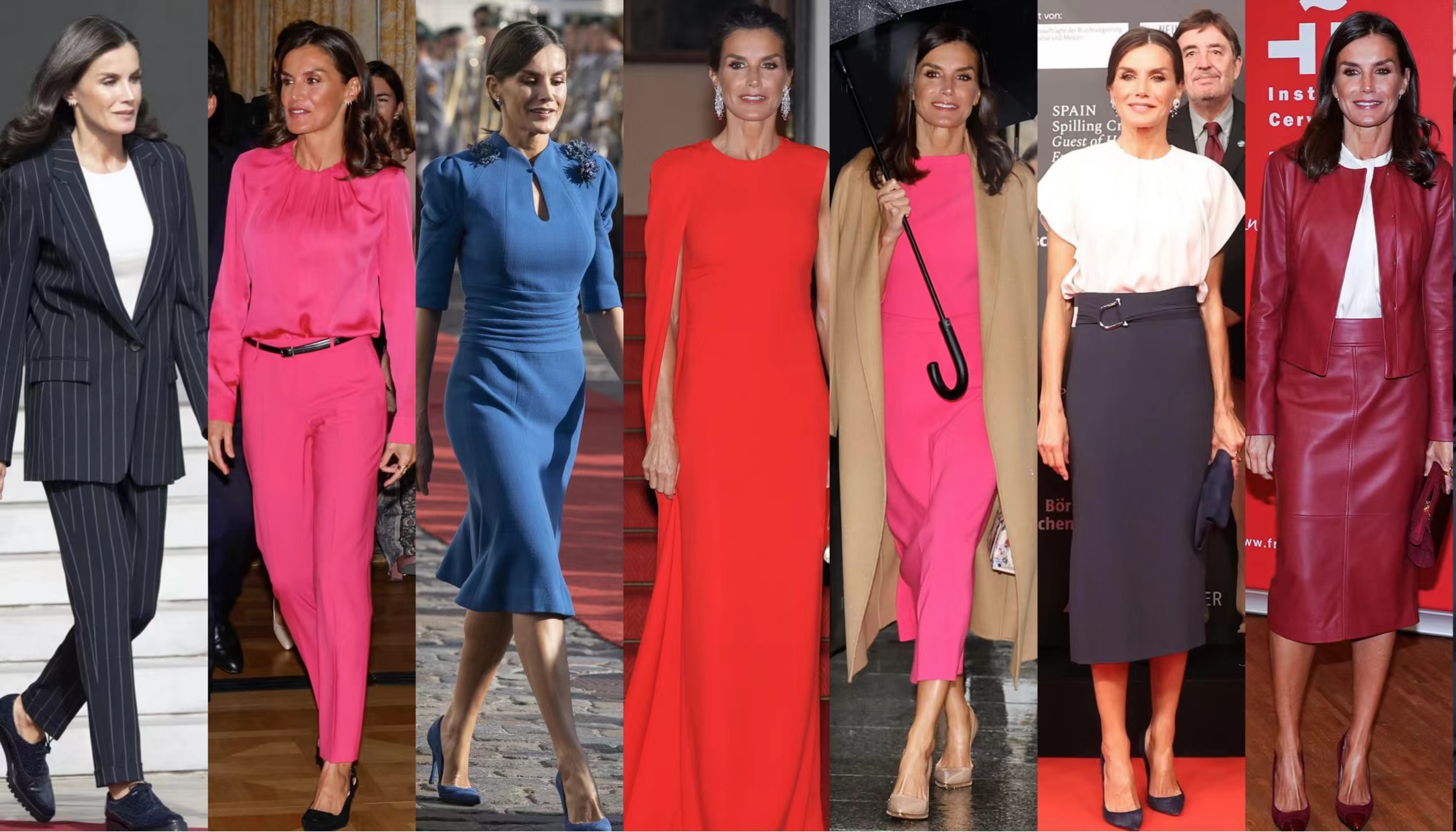 莱后德国行穿搭全记录，衣品和颜值一样飘忽不定，珠宝是最大亮点