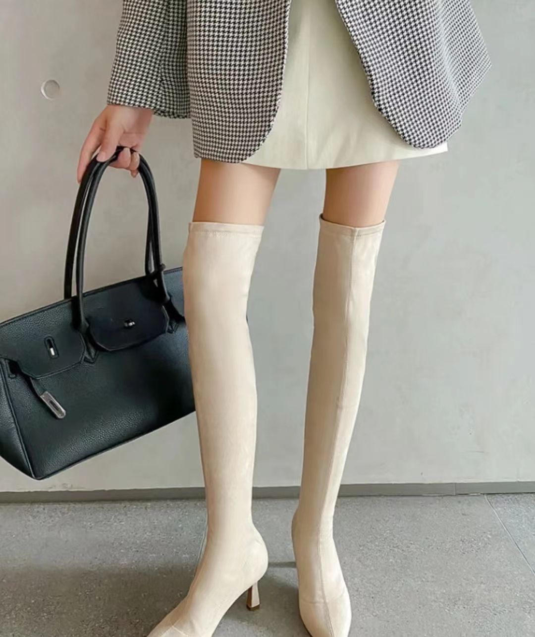 今年流行小个子长鞋靴搭配,单品靴搭配什么鞋子好看