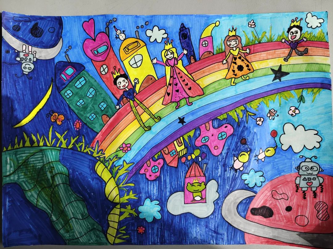 城阳区第二实验小学第六届科普创作大赛-科幻画（二）