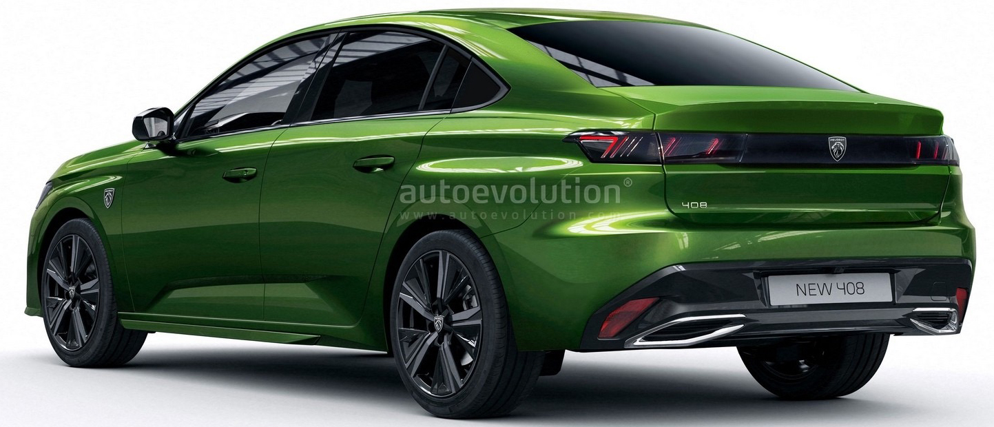 全新标致408实车确实漂亮,全新一代408标致